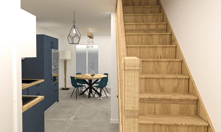 Programme terrain + maison à Champs-sur-Marne en Seine-et-Marne (77) de 250 m² à vendre au prix de 327000€ - 3