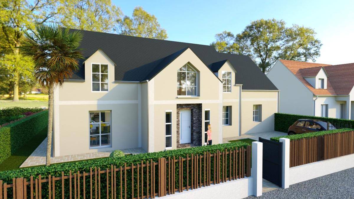 Programme terrain + maison à Bézu-la-Forêt en Eure (27) de 878 m² à vendre au prix de 401600€ - 1