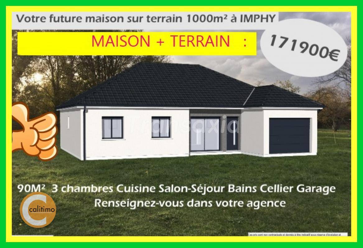 Terrain seul à Imphy en Nièvre (58) de 1034 m² à vendre au prix de 30000€ - 3
