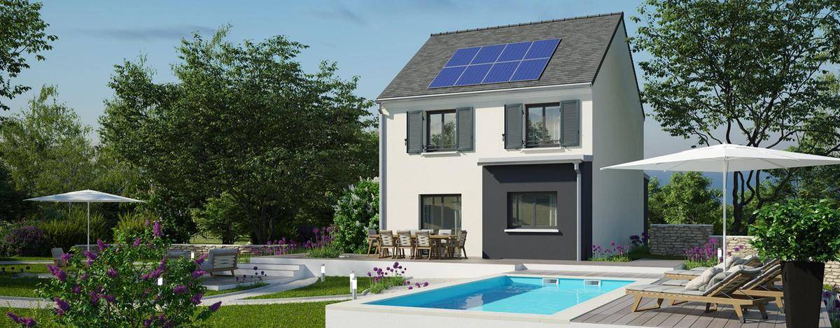 Programme terrain + maison à Saint-Michel-sur-Orge en Essonne (91) de 644 m² à vendre au prix de 425900€ - 3