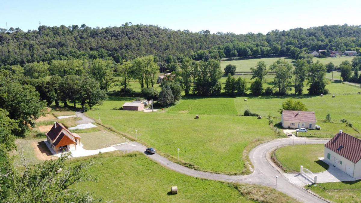 Terrain seul à Payrignac en Lot (46) de 1201 m² à vendre au prix de 25000€ - 1
