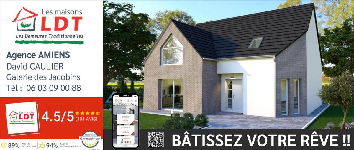 Terrain seul à Étreillers en Aisne (02) de 709 m² à vendre au prix de 41900€ - 4
