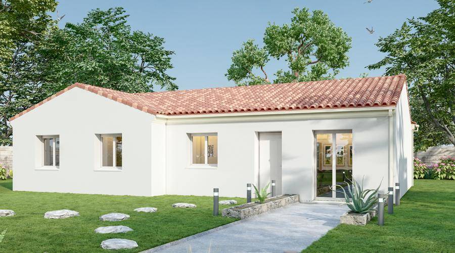 Programme terrain + maison à Corme-Écluse en Charente-Maritime (17) de 530 m² à vendre au prix de 226900€ - 1