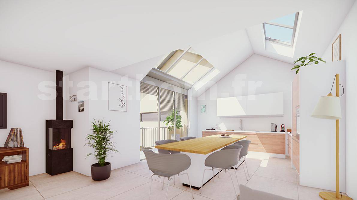 Programme terrain + maison à Cheyssieu en Isère (38) de 150 m² à vendre au prix de 345000€ - 2