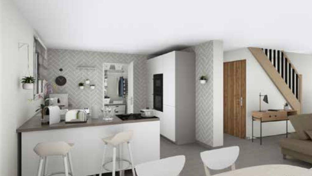 Programme terrain + maison à Pringy en Seine-et-Marne (77) de 478 m² à vendre au prix de 349643€ - 2