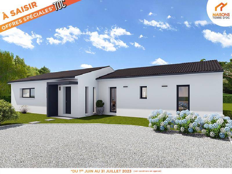 Programme terrain + maison à Sainte-Foy-d'Aigrefeuille en Haute-Garonne (31) de 550 m² à vendre au prix de 299500€ - 1