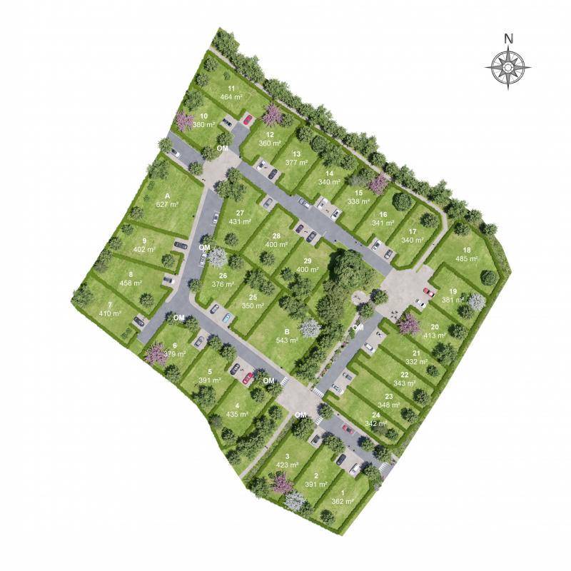 Terrain seul à Gosné en Ille-et-Vilaine (35) de 350 m² à vendre au prix de 63000€