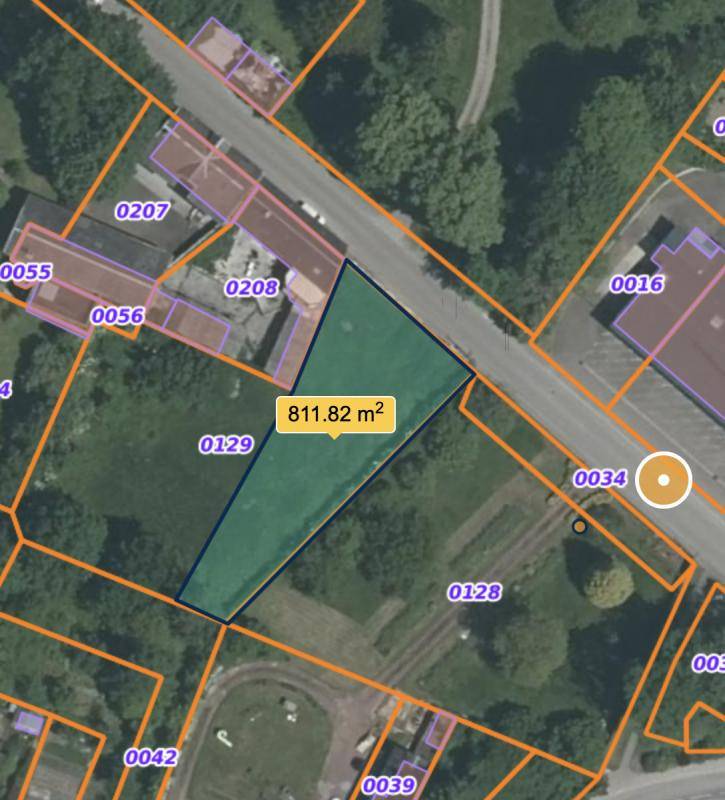 Terrain seul à Poix-de-Picardie en Somme (80) de 811 m² à vendre au prix de 68000€
