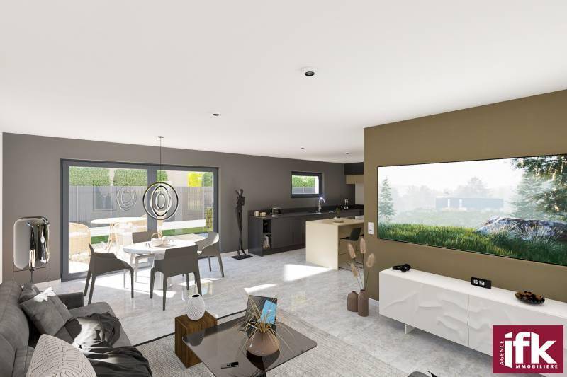Programme terrain + maison à Jebsheim en Haut-Rhin (68) de 101 m² à vendre au prix de 299000€ - 2