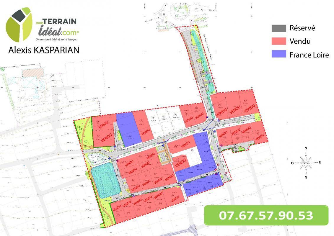 Terrain seul à Saint-Germain-du-Puy en Cher (18) de 407 m² à vendre au prix de 28400€ - 1