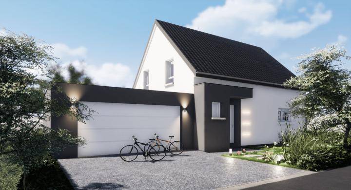 Programme terrain + maison à Flaxlanden en Haut-Rhin (68) de 493 m² à vendre au prix de 382892€ - 1