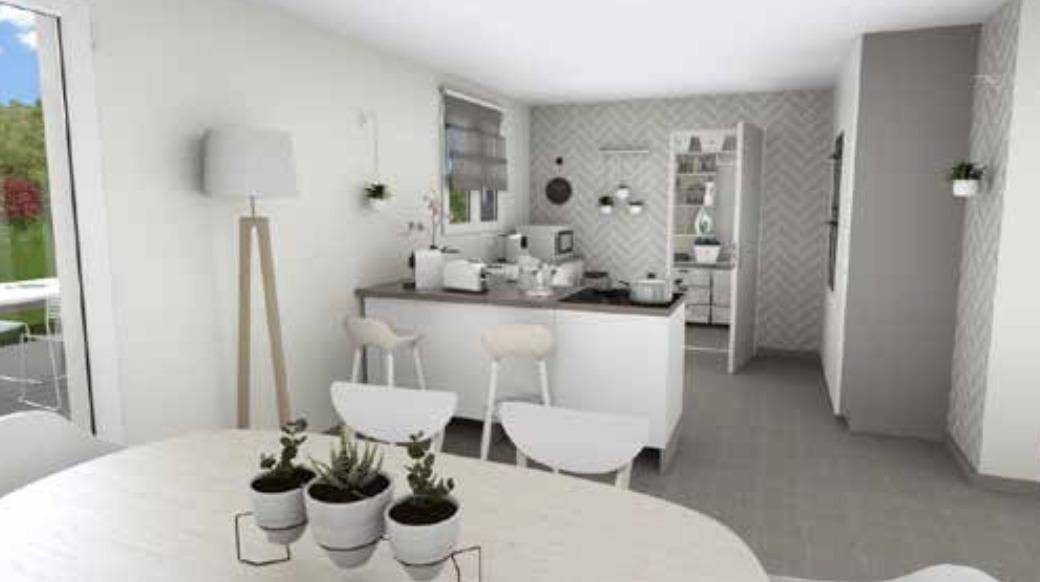 Programme terrain + maison à Crouy-sur-Ourcq en Seine-et-Marne (77) de 614 m² à vendre au prix de 302801€ - 2