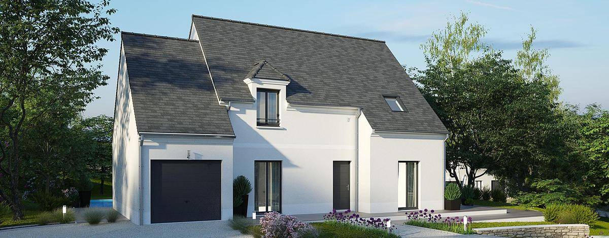 Programme terrain + maison à Morainvilliers en Yvelines (78) de 868 m² à vendre au prix de 482900€ - 2