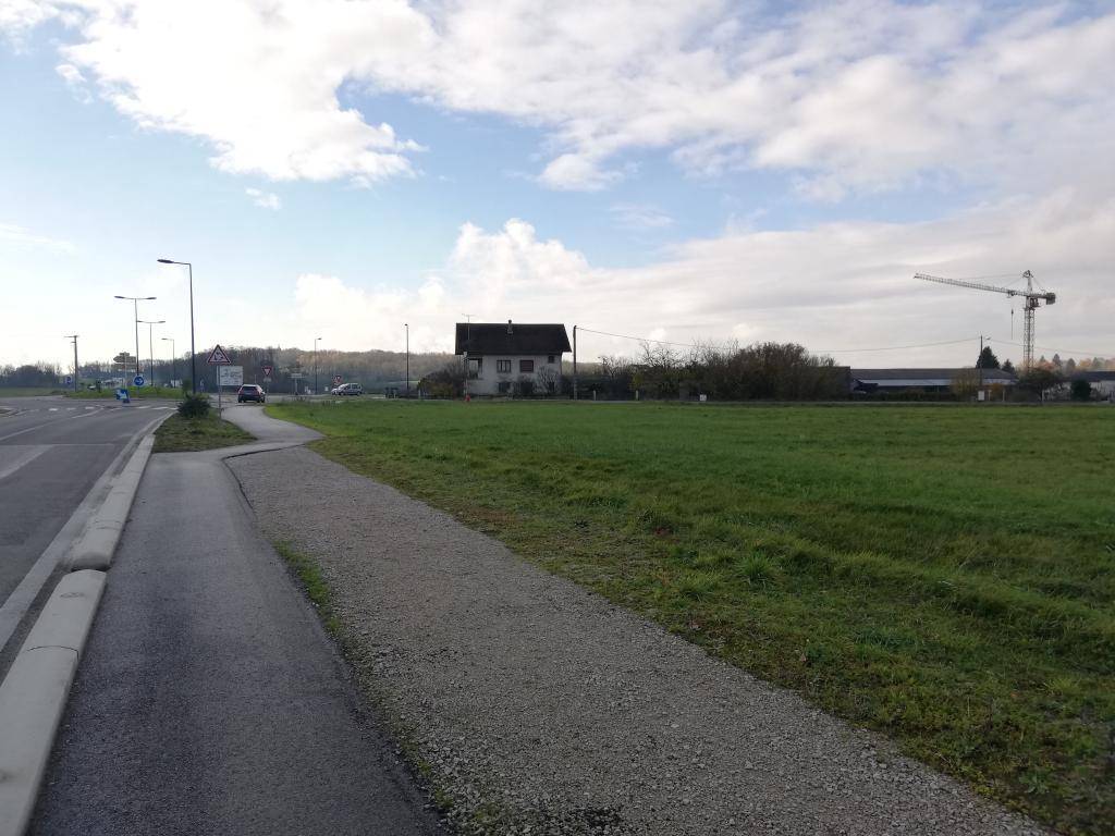 Terrain seul à Messia-sur-Sorne en Jura (39) de 622 m² à vendre au prix de 49200€ - 1