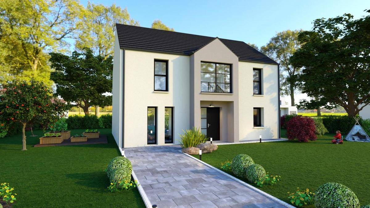 Programme terrain + maison à Montfort-l'Amaury en Yvelines (78) de 400 m² à vendre au prix de 465657€ - 1