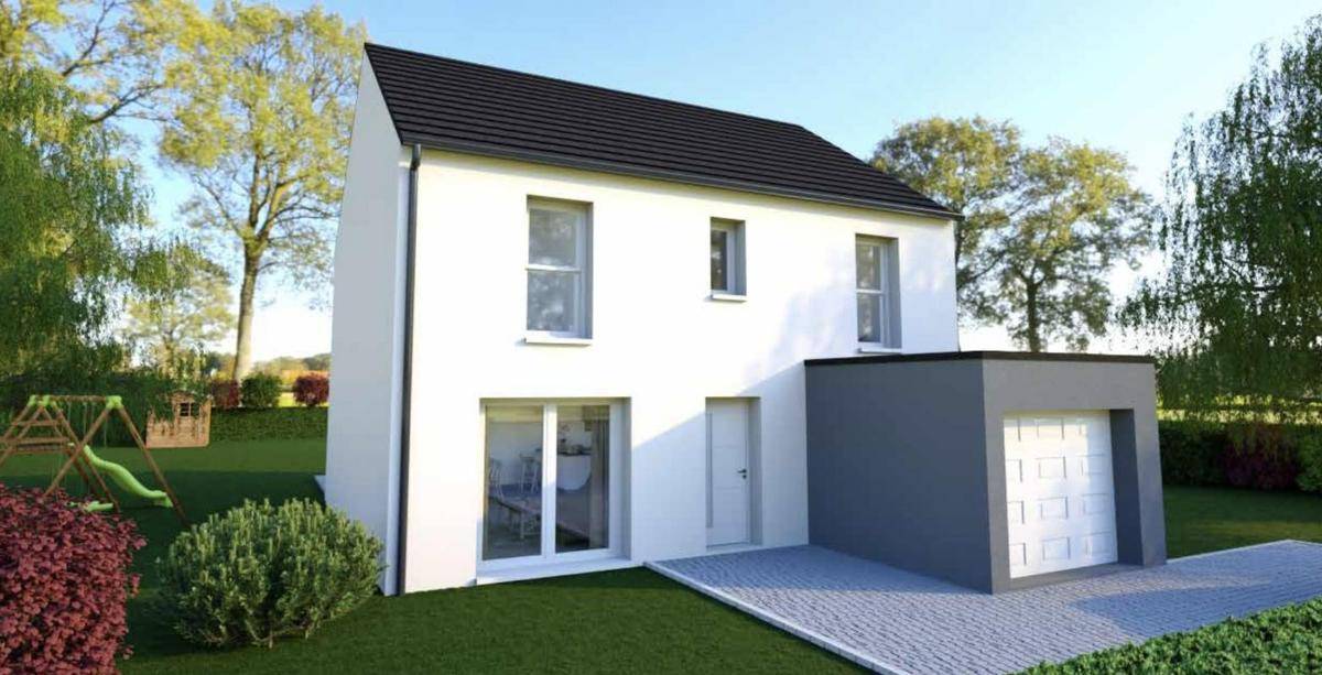 Programme terrain + maison à Montfermeil en Seine-Saint-Denis (93) de 509 m² à vendre au prix de 380693€ - 1