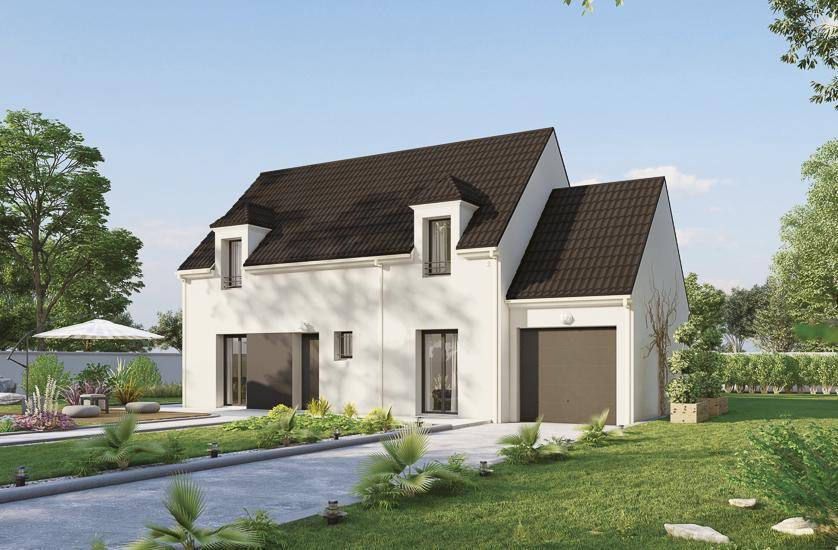 Programme terrain + maison à Bouafle en Yvelines (78) de 419 m² à vendre au prix de 318000€ - 1