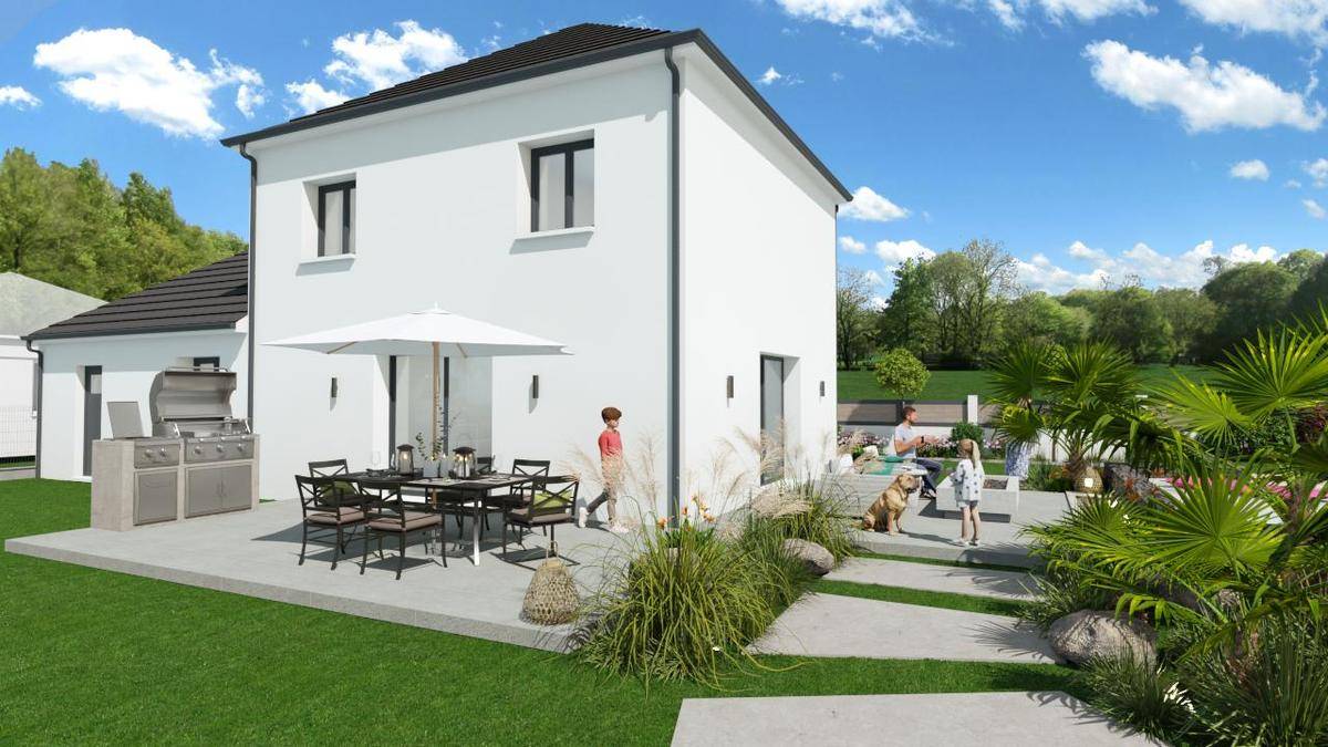 Programme terrain + maison à Montceaux-lès-Vaudes en Aube (10) de 1085 m² à vendre au prix de 230000€ - 2