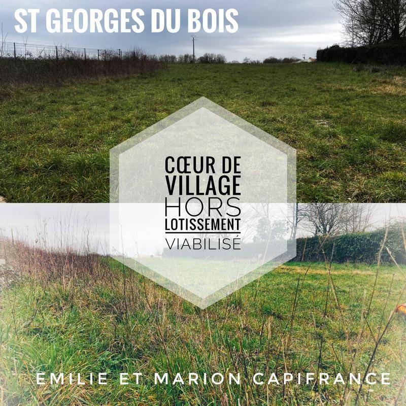 Terrain seul à Saint-Georges-du-Bois en Charente-Maritime (17) de 608 m² à vendre au prix de 57000€