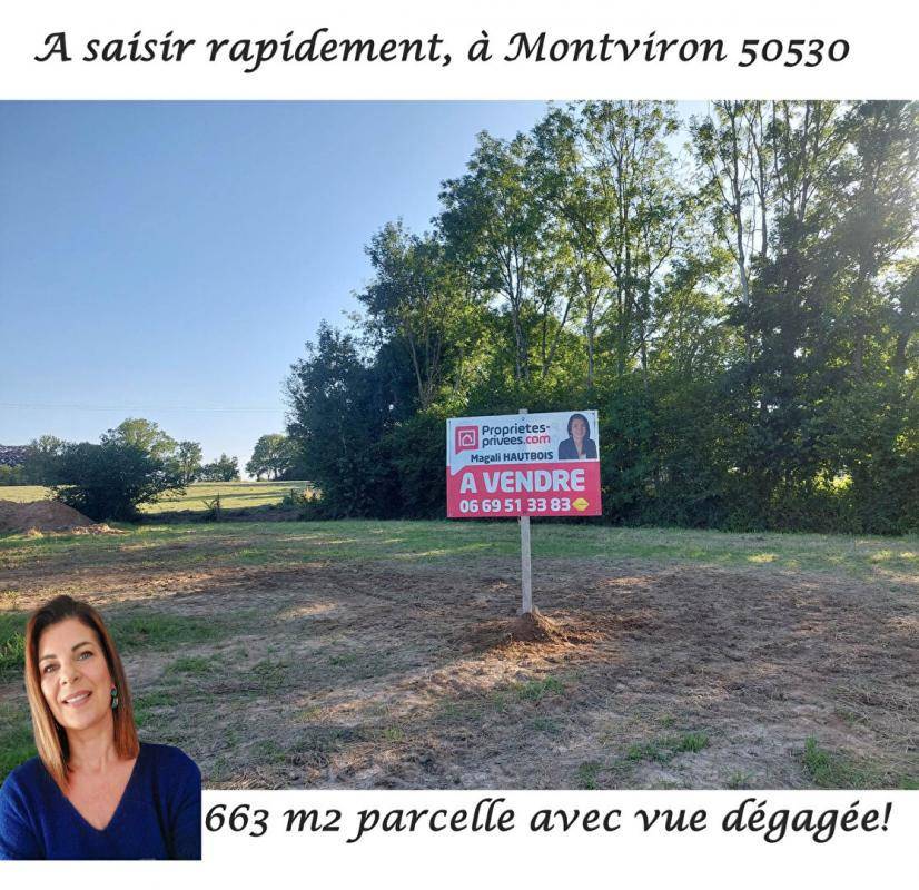 Terrain seul à Sartilly-Baie-Bocage en Manche (50) de 663 m² à vendre au prix de 58000€ - 1