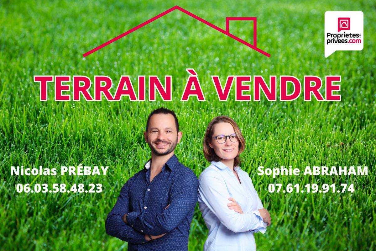 Terrain seul à Neuville-aux-Bois en Loiret (45) de 1100 m² à vendre au prix de 48990€ - 1