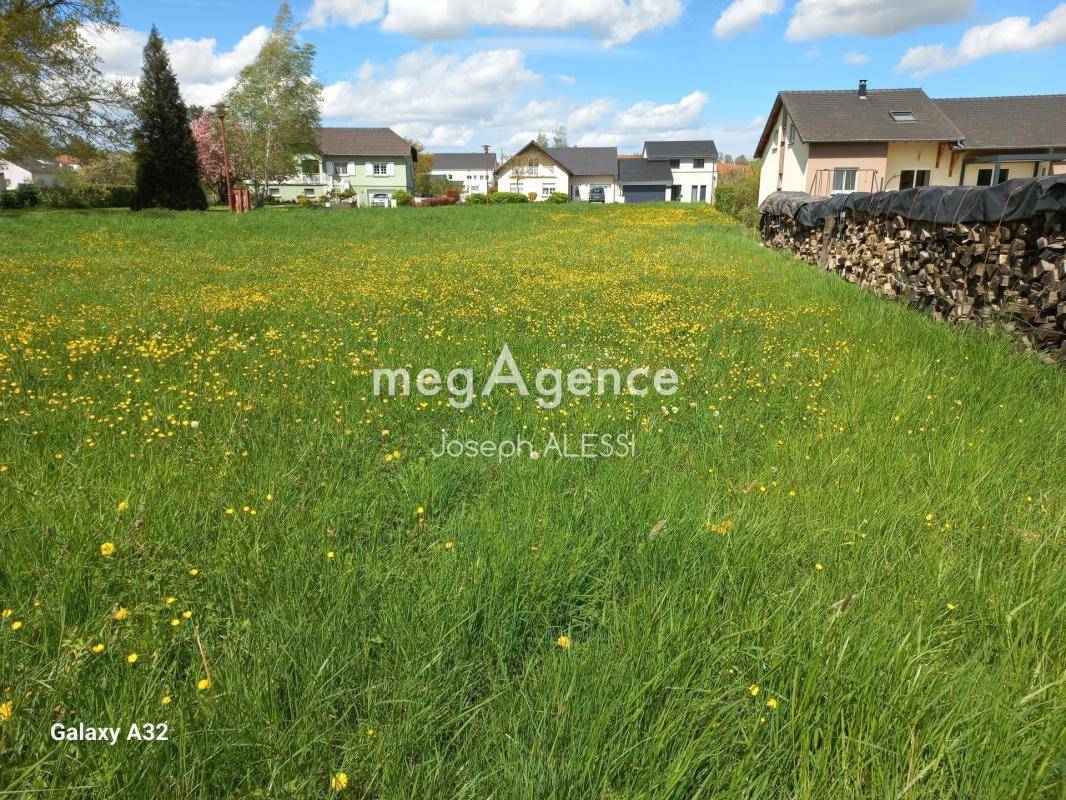 Terrain seul à Guessling-Hémering en Moselle (57) de 652 m² à vendre au prix de 46950€ - 1