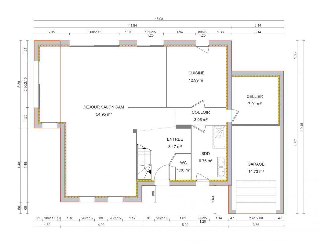 Programme terrain + maison à Bézu-la-Forêt en Eure (27) de 878 m² à vendre au prix de 374625€ - 3