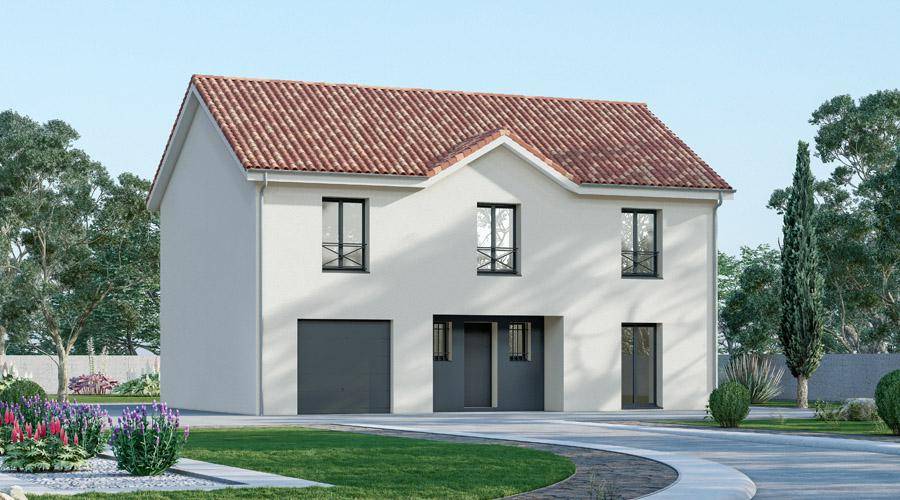 Programme terrain + maison à Forges en Charente-Maritime (17) de 497 m² à vendre au prix de 348900€ - 1