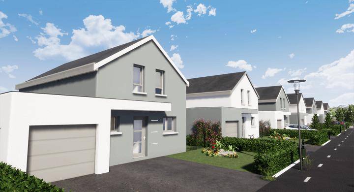 Programme terrain + maison à Feldkirch en Haut-Rhin (68) de 270 m² à vendre au prix de 304800€ - 2