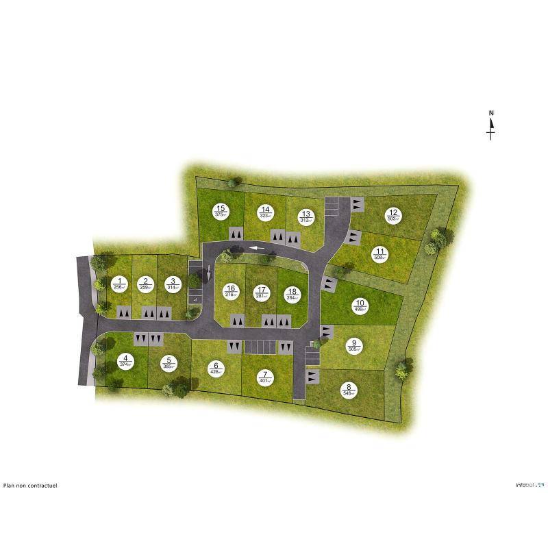 Terrain seul à Lassy en Ille-et-Vilaine (35) de 254 m² à vendre au prix de 39000€ - 2