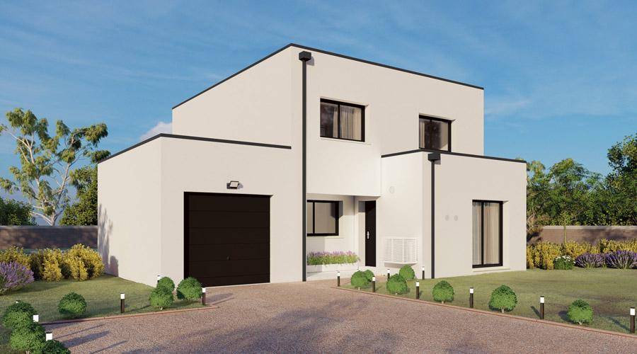 Programme terrain + maison à Écoyeux en Charente-Maritime (17) de 1100 m² à vendre au prix de 290200€ - 1