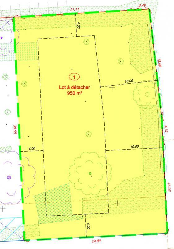 Terrain seul à Gruffy en Haute-Savoie (74) de 950 m² à vendre au prix de 289000€ - 4
