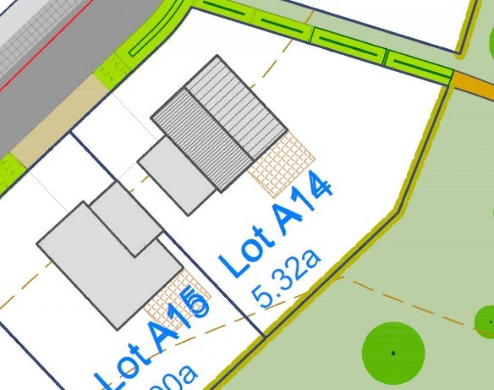 Terrain seul à Saint-Vit en Doubs (25) de 532 m² à vendre au prix de 66500€ - 1