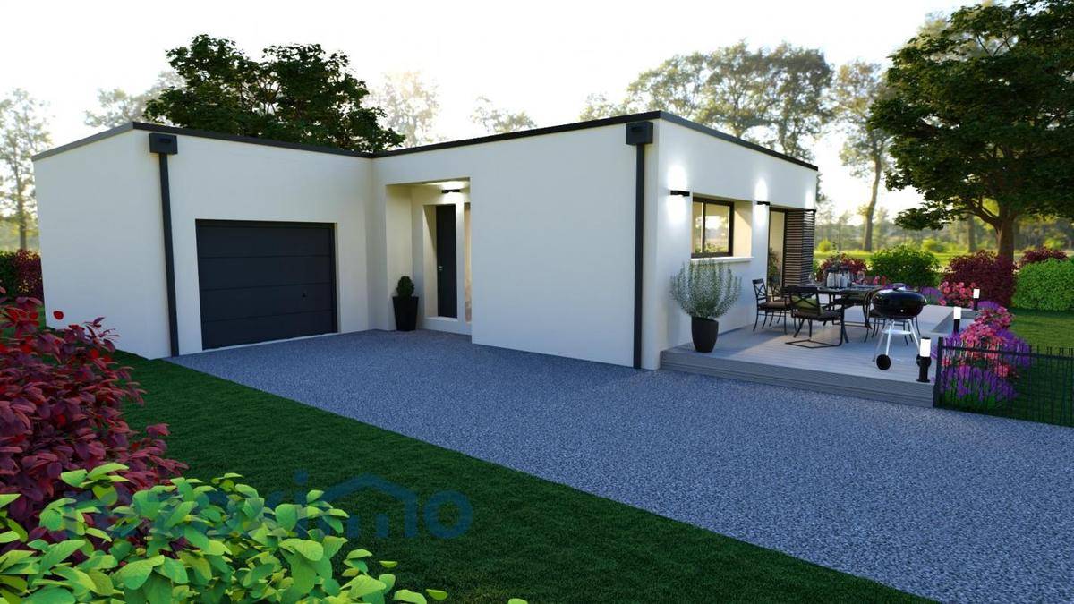 Terrain seul à Tamerville en Manche (50) de 666 m² à vendre au prix de 66000€