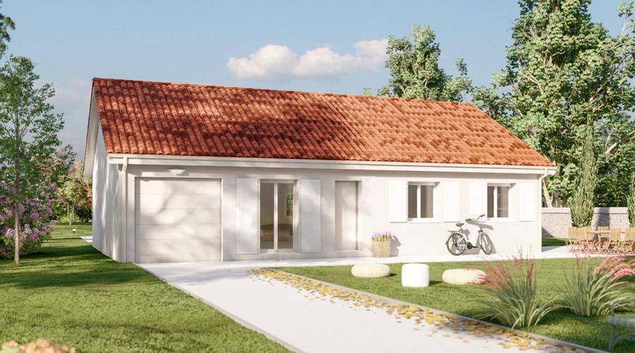 Programme terrain + maison à Pont-l'Abbé-d'Arnoult en Charente-Maritime (17) de 750 m² à vendre au prix de 196650€ - 1