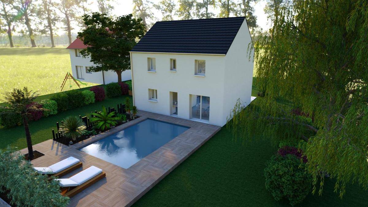 Programme terrain + maison à Montmagny en Val-d'Oise (95) de 100 m² à vendre au prix de 360000€ - 2