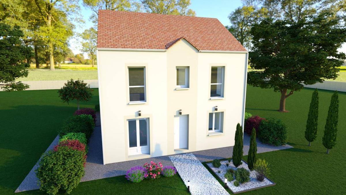 Programme terrain + maison à Ermont en Val-d'Oise (95) de 339 m² à vendre au prix de 542419€ - 1