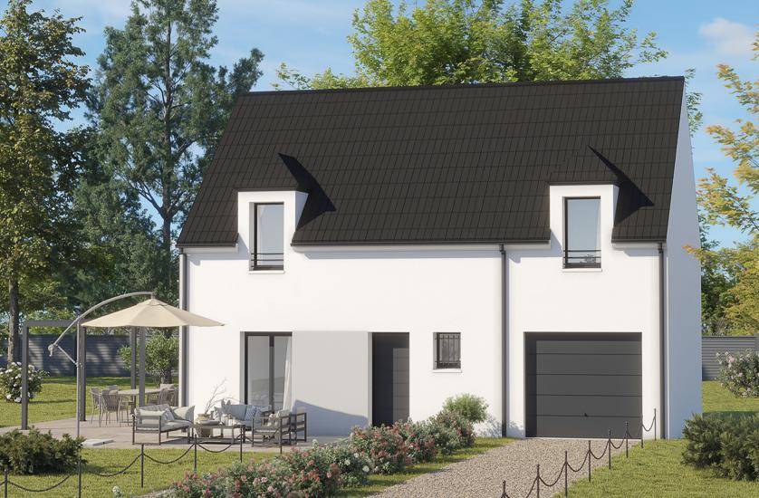Programme terrain + maison à Nangis en Seine-et-Marne (77) de 600 m² à vendre au prix de 265000€ - 1