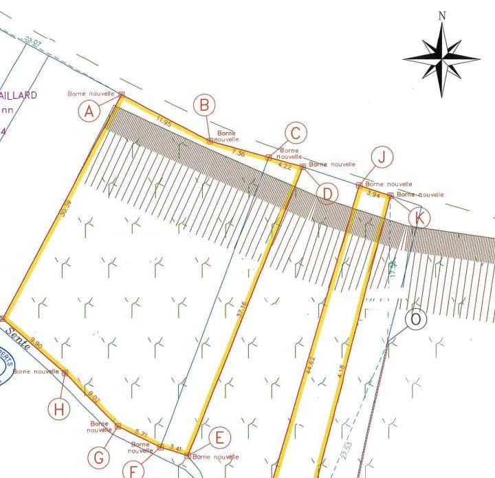 Terrain seul à Pommiers en Aisne (02) de 913 m² à vendre au prix de 74990€ - 2