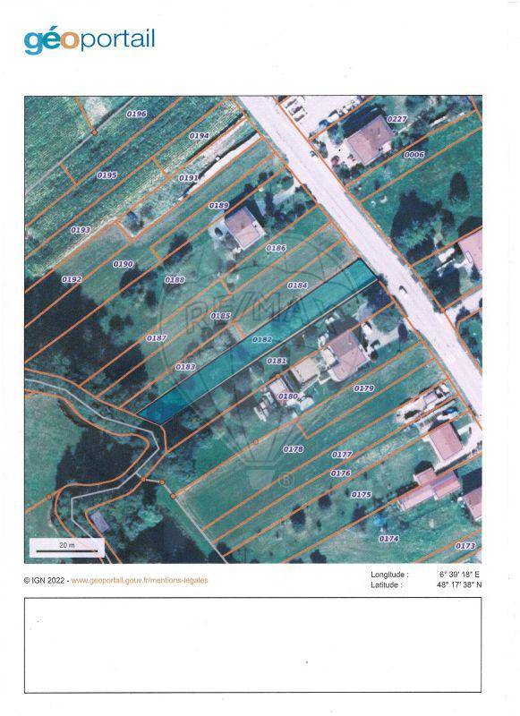 Terrain seul à Sainte-Hélène en Vosges (88) de 1092 m² à vendre au prix de 18000€ - 4