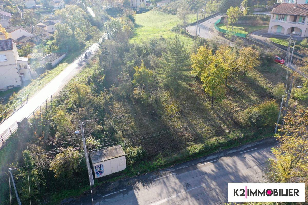 Terrain seul à Privas en Ardèche (07) de 660 m² à vendre au prix de 60500€ - 2