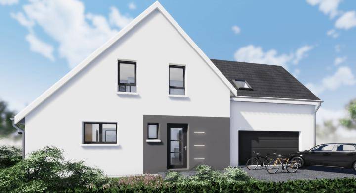 Programme terrain + maison à Haguenau en Bas-Rhin (67) de 490 m² à vendre au prix de 348350€