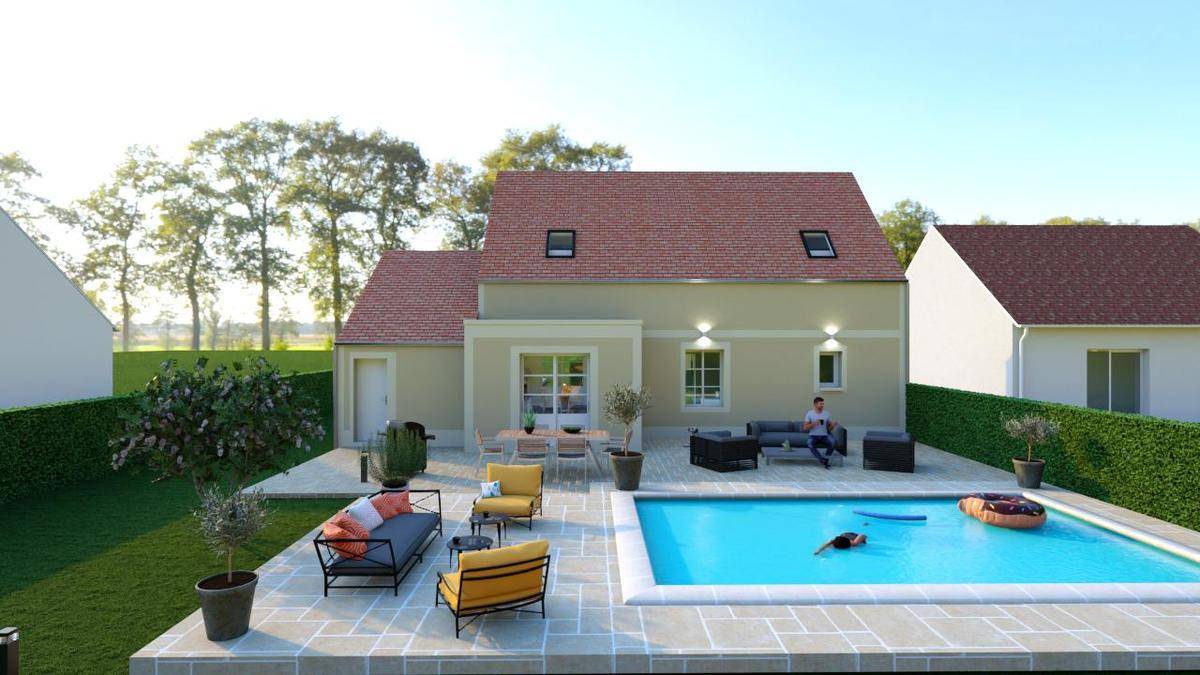Programme terrain + maison à Maurecourt en Yvelines (78) de 584 m² à vendre au prix de 515900€ - 2