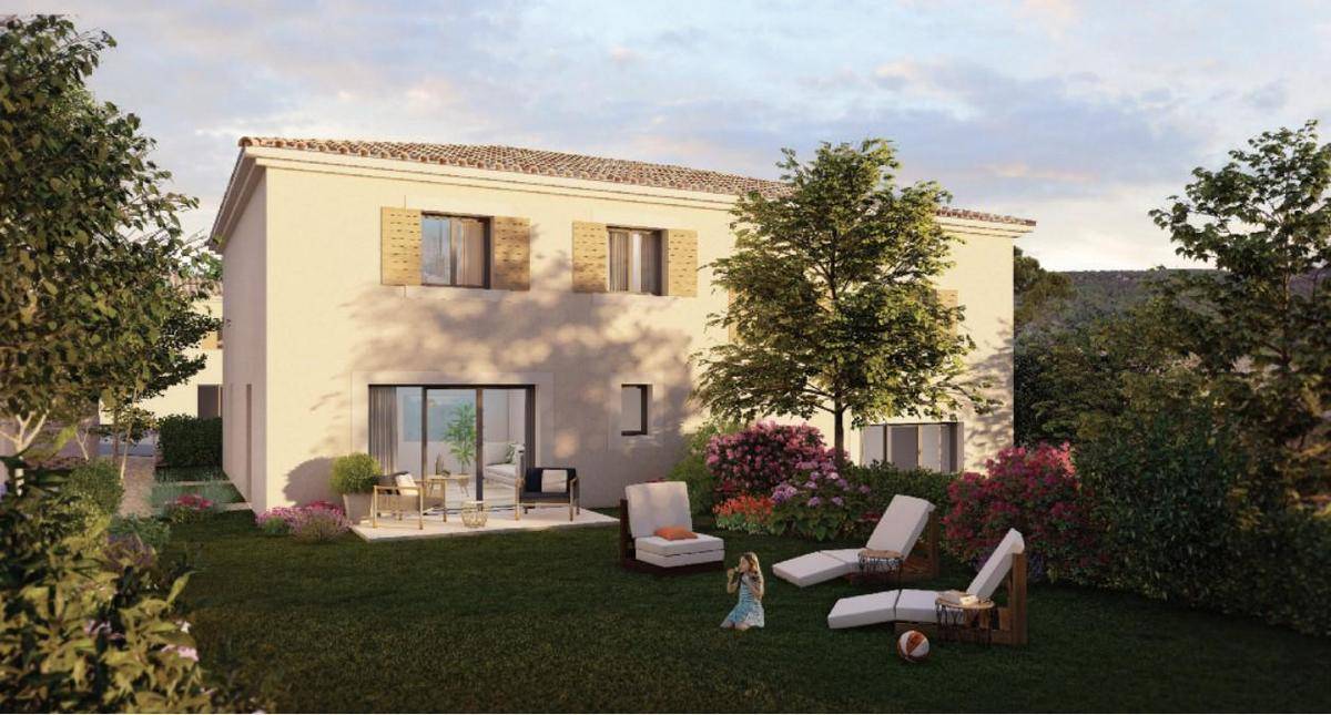 Programme terrain + maison à Saint-Maximin-la-Sainte-Baume en Var (83) de 65 m² à vendre au prix de 320000€ - 1