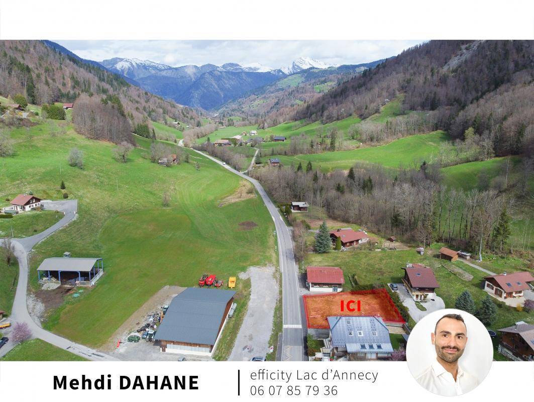 Terrain seul à Serraval en Haute-Savoie (74) de 666 m² à vendre au prix de 235000€ - 2