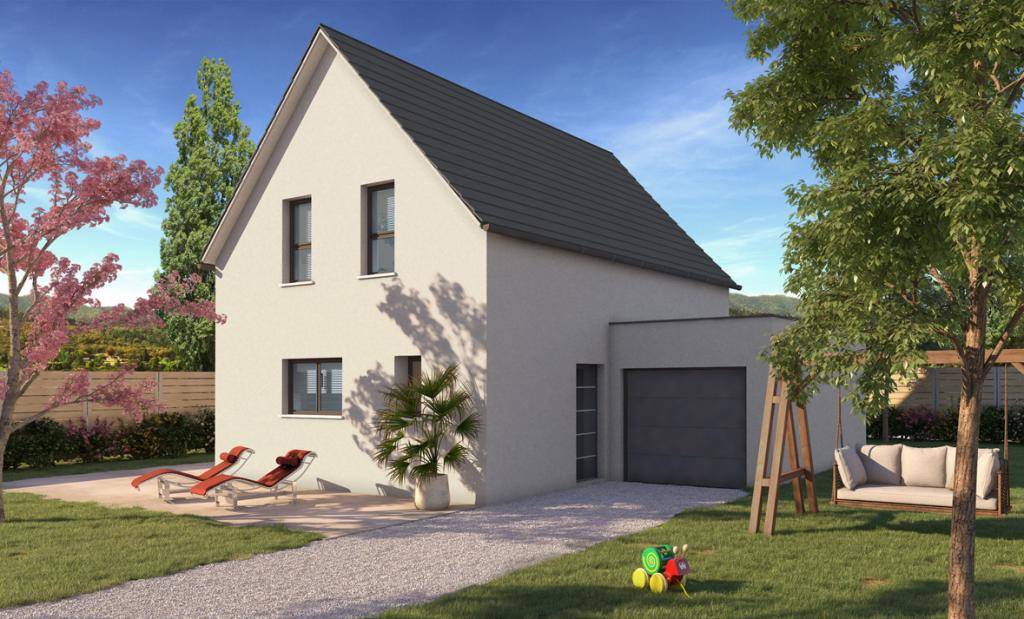 Terrain seul à Zaessingue en Haut-Rhin (68) de 505 m² à vendre au prix de 77000€ - 2