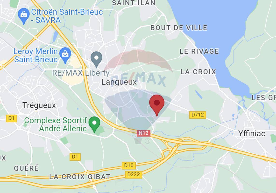 Terrain seul à Langueux en Côtes-d'Armor (22) de 502 m² à vendre au prix de 100000€ - 3