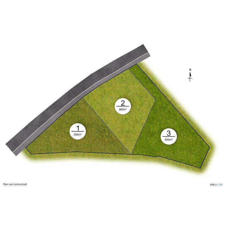 Terrain seul à Erquy en Côtes-d'Armor (22) de 550 m² à vendre au prix de 195000€ - 2