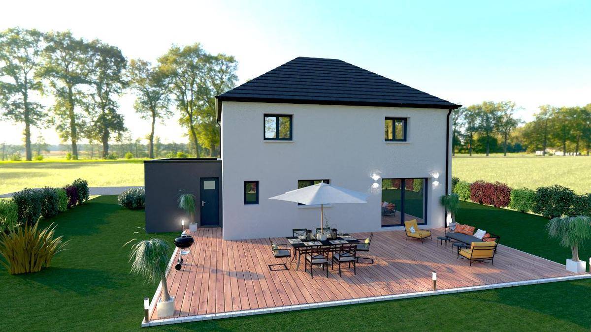 Programme terrain + maison à Amiens en Somme (80) de 127 m² à vendre au prix de 238079€ - 2