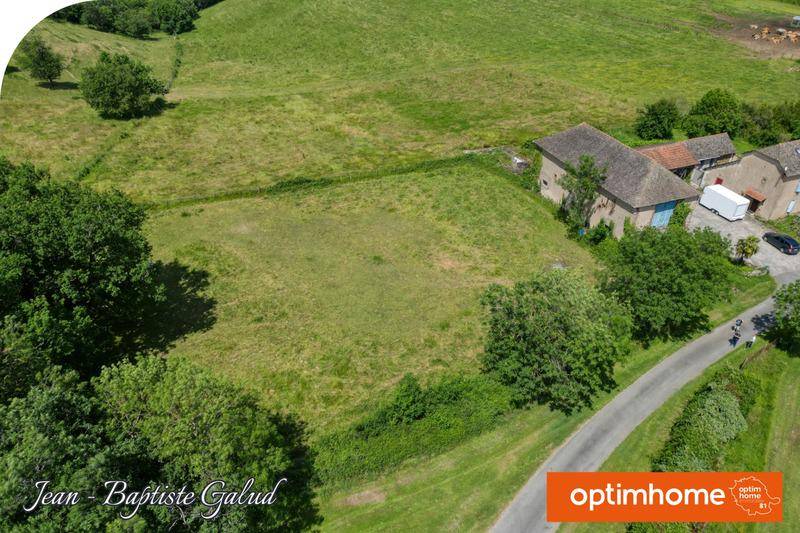 Terrain seul à Pampelonne en Tarn (81) de 2400 m² à vendre au prix de 65000€ - 1